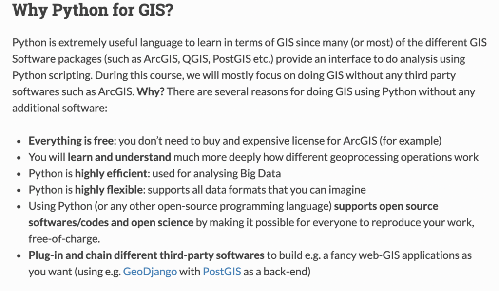 File Handling with Python for GIS Programmers - Geospatial